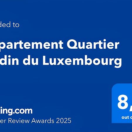 Appartement Quartier Jardin Du Luxembourg Free Netflix Párizs Kültér fotó